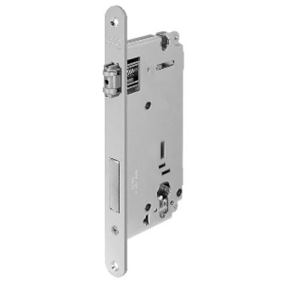 Serrure à rouleau AGB SICUREZZA ROLLER LATCH - 22x238mm bords arrondis - Cylindre