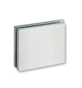 Clame centrale 90x80mm pour verre fixe