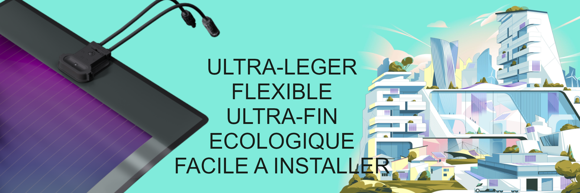 plaque photovoltaque flexible et adhsive